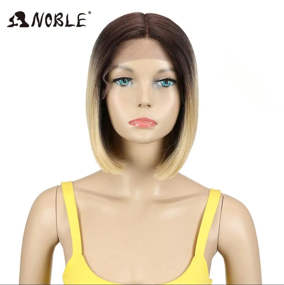 Noble Cosplay Synthetic Lace Wig Cosplay Wig Short
