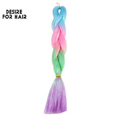 Desire For Hair Packs Synthetic Braiding Hair Christmas