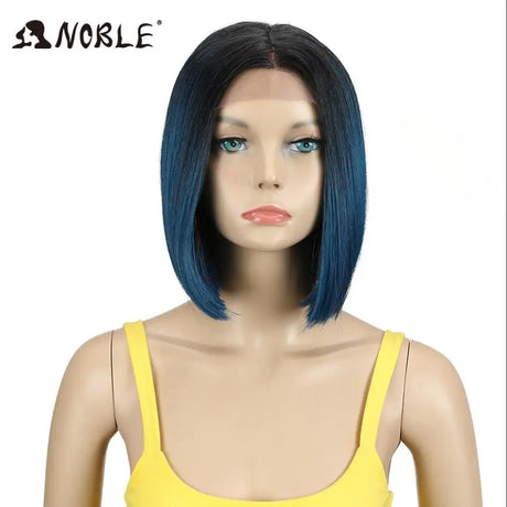 Noble Cosplay Synthetic Lace Wig Cosplay Wig Short