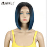 Noble Cosplay Synthetic Lace Wig Cosplay Wig Short