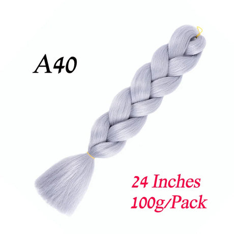 Synthetic Jumbo Braiding Hair Extension " Heat Resistant