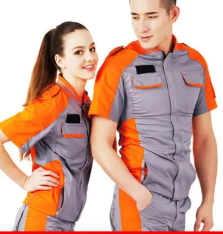 Welding Suits Workwear Clothes Men Women Long Sleeves