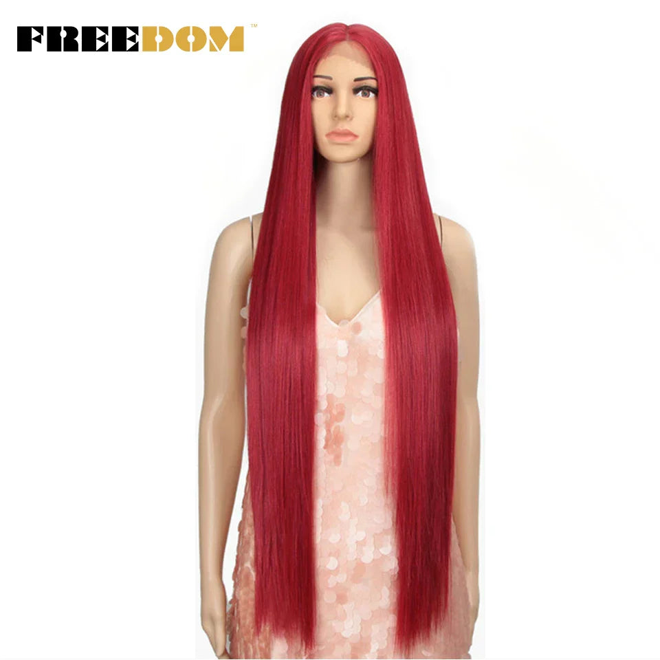 Freedom Synthetic Lace Front Wigs For Women Super