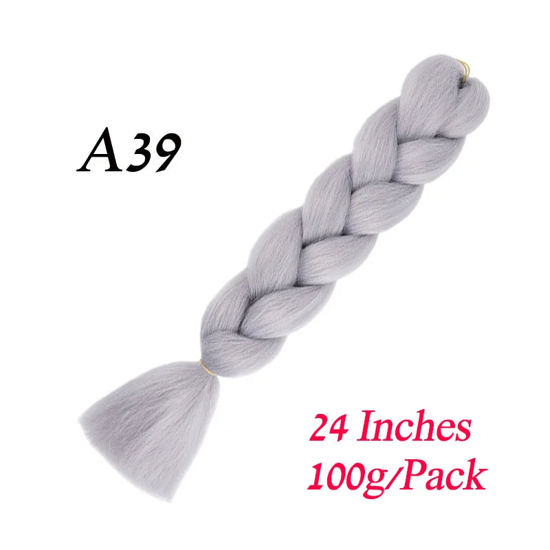 Synthetic Jumbo Braiding Hair Extension " Heat Resistant