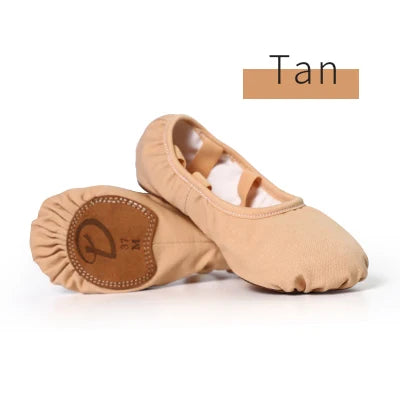 Professional Stretch Ballet Dance Shoes For Women Girls