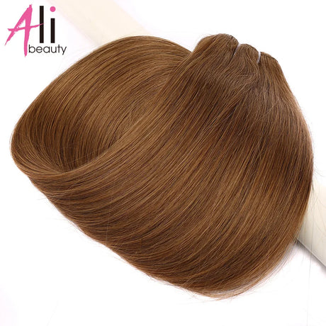 Straight Blonde Human Hair Weave Brazilian Remy Human