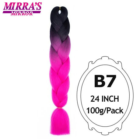 24inch Ombre Hair For Braids 5Pcs Box