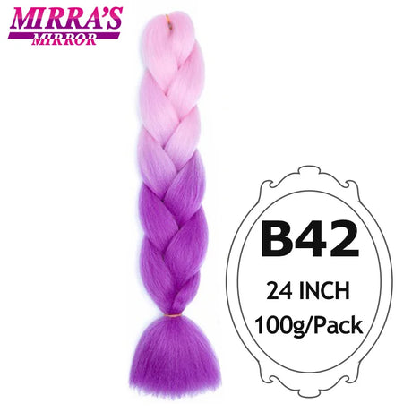 24inch Ombre Hair For Braids 5Pcs Box