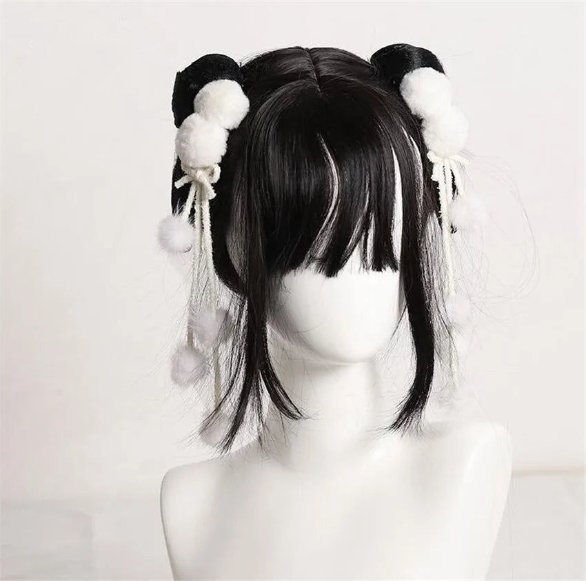 Lolita Tassel Pom Pom Trim Lolita Girl Hair