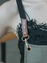 New Fashion Canvas Kitchen Aprons For Woman Men