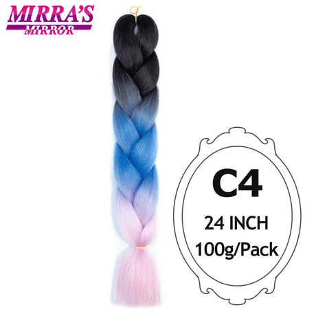 24inch Ombre Hair For Braids 5Pcs Box