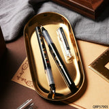 M&G Straight Liquid Signature Pen Black Red