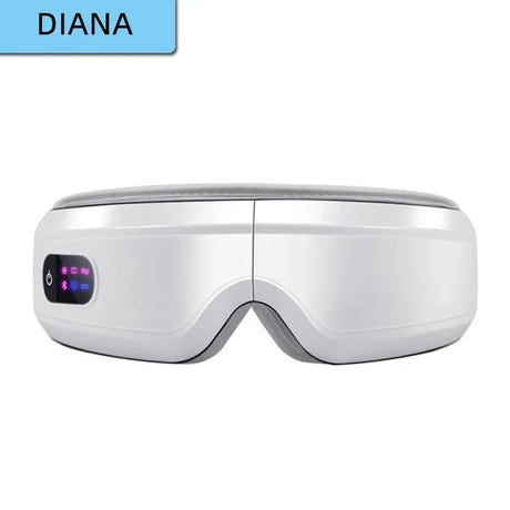 Heated Eye Massager - 16D Smart Airbag Vibration with Bluetooth