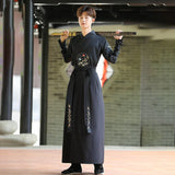 Japanese Vintage Kimono Samurai Cosplay Clothing Woman Man