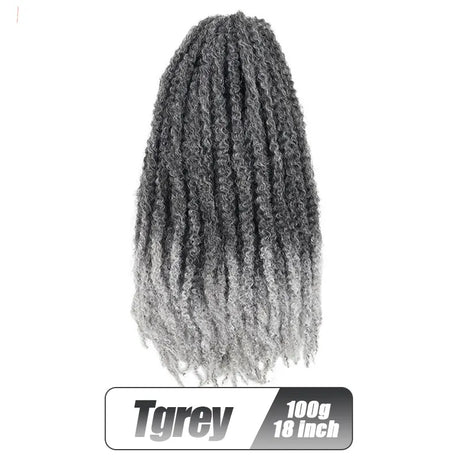 Synthetic Afro Kinky Marley Braids Hair Soft Jumbo