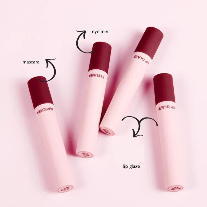 Cigarette Tube Makeup Combination Moisturizer Cosmetics Lipgloss Multiccolor