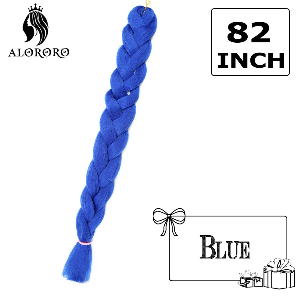 G Jumbo Braiding Hair Long Synthetic Crochet Hair