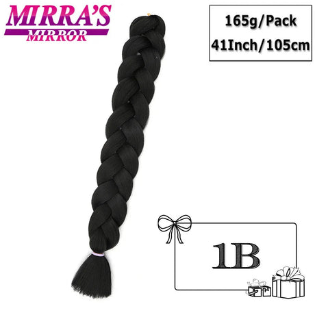 82 Inch Jumbo Box Braids Ombre Hair Extensions