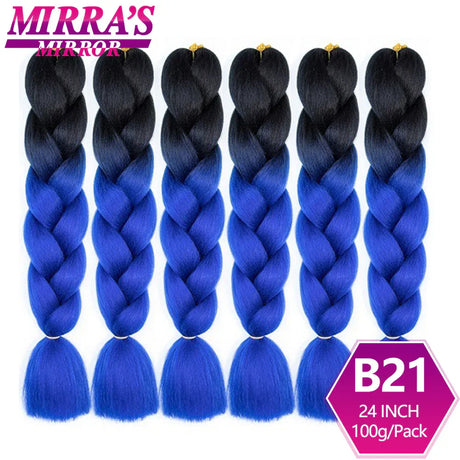 Bundles Jumbo Braiding Hair Extensions Synthetic Hair Braids