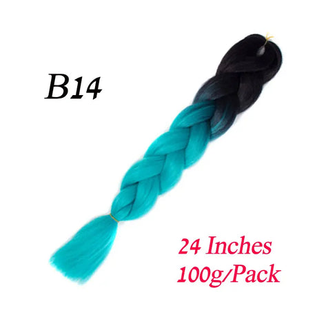 Synthetic Jumbo Braiding Hair Extension " Heat Resistant