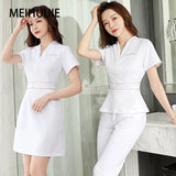 Esthetic Uniform Summer Short Sleeve Beauty Salon Suit