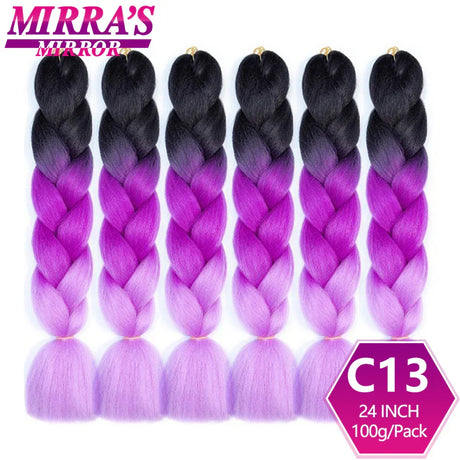 Bundles Jumbo Braiding Hair Extensions Synthetic Hair Braids