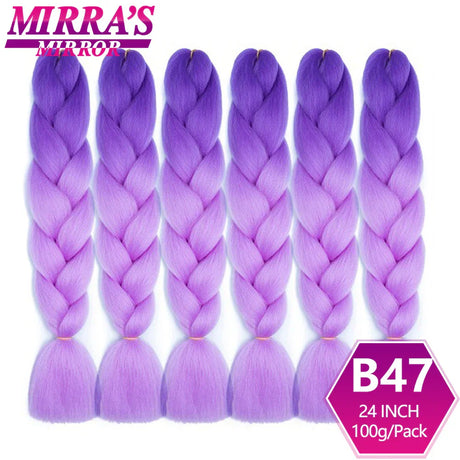 Bundles Jumbo Braiding Hair Extensions Synthetic Hair Braids