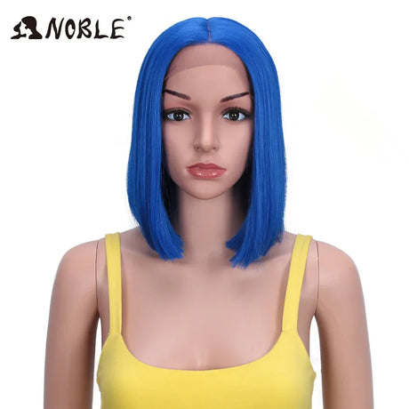 Noble Cosplay Synthetic Lace Wig Cosplay Wig Short