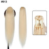S-Noilite Ponytail Human Hair -Inches Claw Clip In