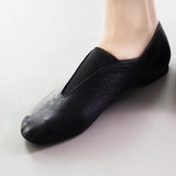 Central Gore Geninue Leather Slip On Dance Jazz