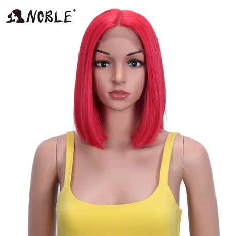 Noble Cosplay Synthetic Lace Wig Cosplay Wig Short