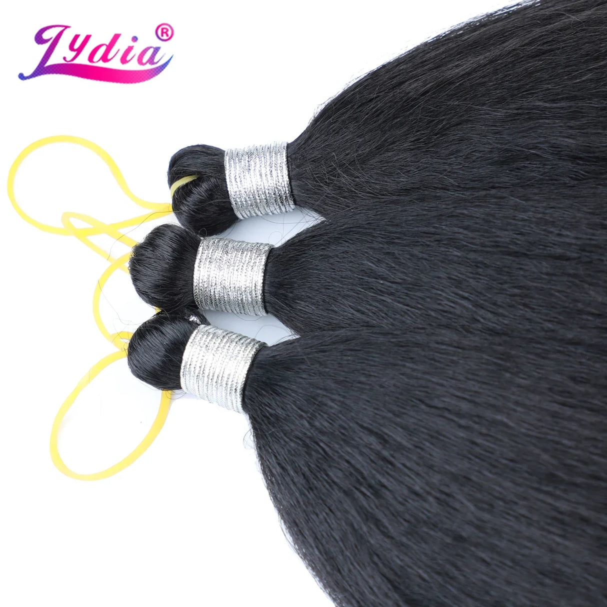 Lydia Kinky Straight Bundles Synthetic Hair Extension Freetress