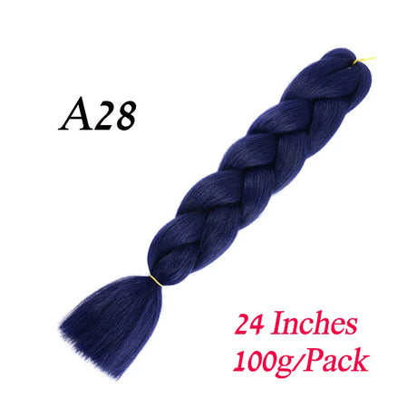 Synthetic Jumbo Braiding Hair Extension " Heat Resistant