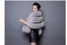 High Quality Faux Fur Wedding Shawl Soft Thick