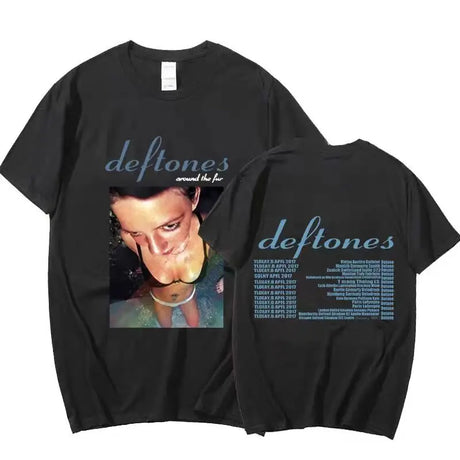 Hip Hop Deftones Women Summer T Shirt Men