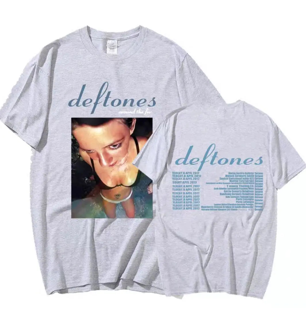 Hip Hop Deftones Women Summer T Shirt Men