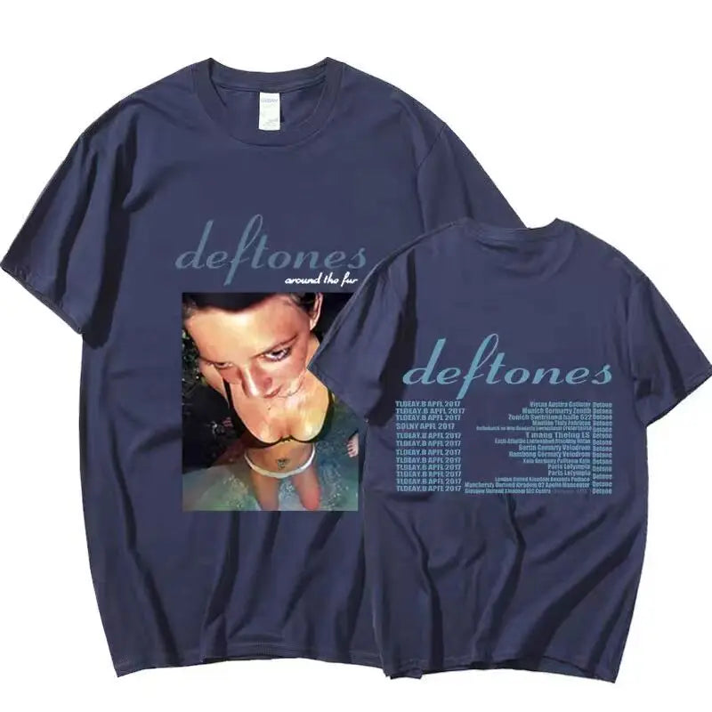 Hip Hop Deftones Women Summer T Shirt Men