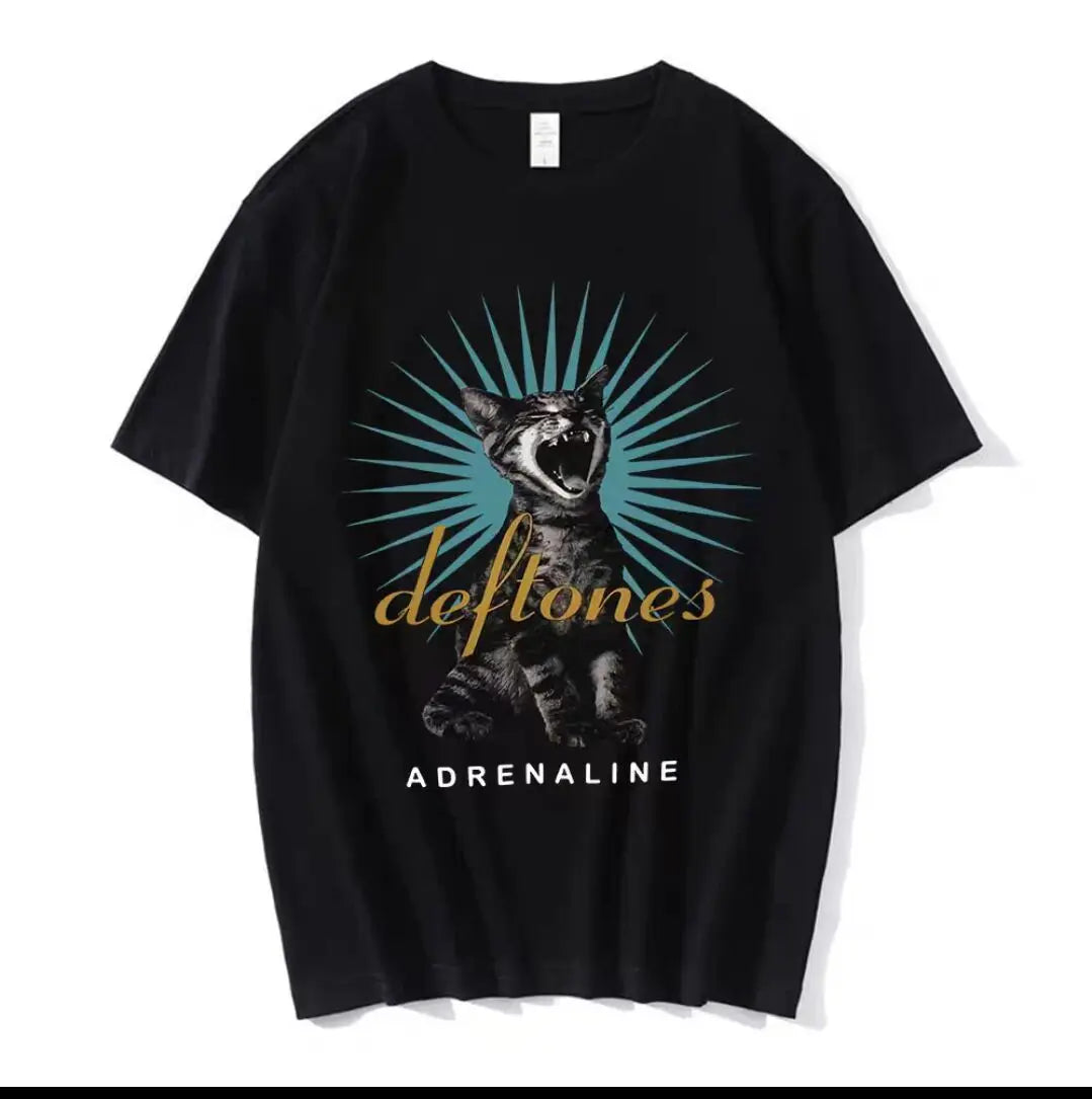 Hip Hop Deftones Women Summer T Shirt Men