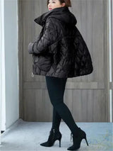 Hooded Warm Short Jacket Cotton Parka Korean Loose