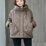 Hooded Warm Short Jacket Cotton Parka Korean Loose