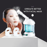 Hot Mist Face Vaporizer Facial Steamer Portable Face