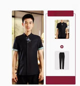 Hotel Attendant Work Clothes Short Sleeve Chinese Restaurant