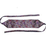 Japanese Embroidery Vintage Style Woman Kimono Belt Elastic