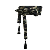 Japanese Embroidery Vintage Style Woman Kimono Belt Elastic