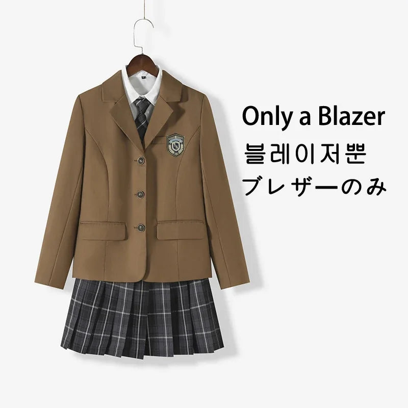 Japanese School Uniforms For Girl Autumn&Winter Multicolor Long