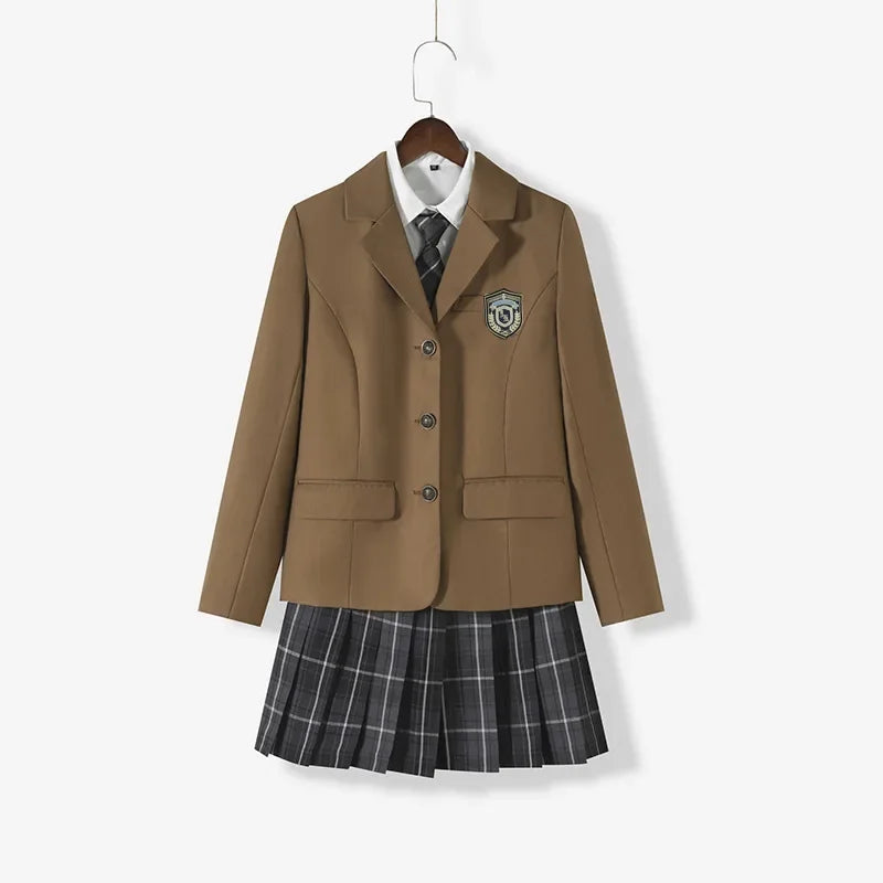Japanese School Uniforms For Girl Autumn&Winter Multicolor Long