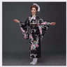 Japanese Traditional Yukata Kimono With Obi Vintage Women