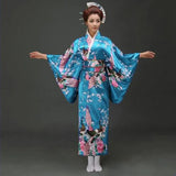 Japanese Traditional Yukata Kimono With Obi Vintage Women