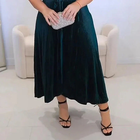 Kuclut Women Dress Summer Simple Solid V Neck