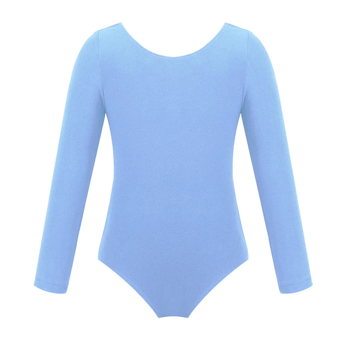 Kids Girls Ballet Leotards Gymnastics Costume Long Sleeve